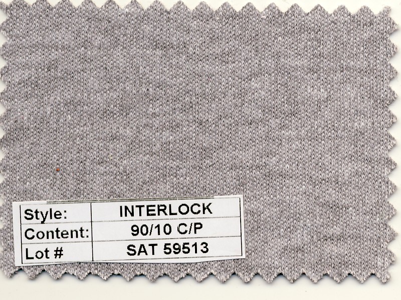 Interlock 90/10 Cotton Poly